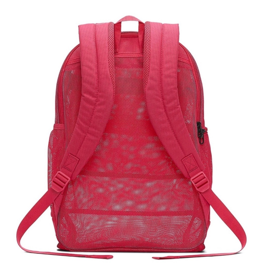 NIKE - Pink Brasilia Mesh Training Backpack - Picture 3 of 4